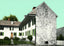 Old Revolutionary Barracks, Trenton, NJ vintage print