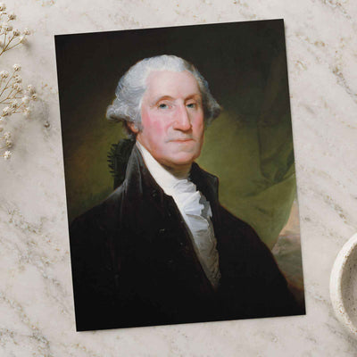 George Washington fine art print by Gilbert Stuart (1795)