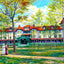 Hotel Wheeler, Hendersonville, NC in 1907 art print