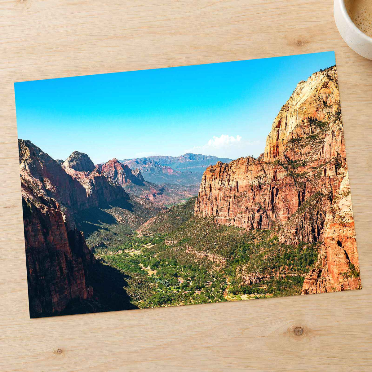 Canyon in Utah by Arnaud Mariat Photo Print Wall Decor