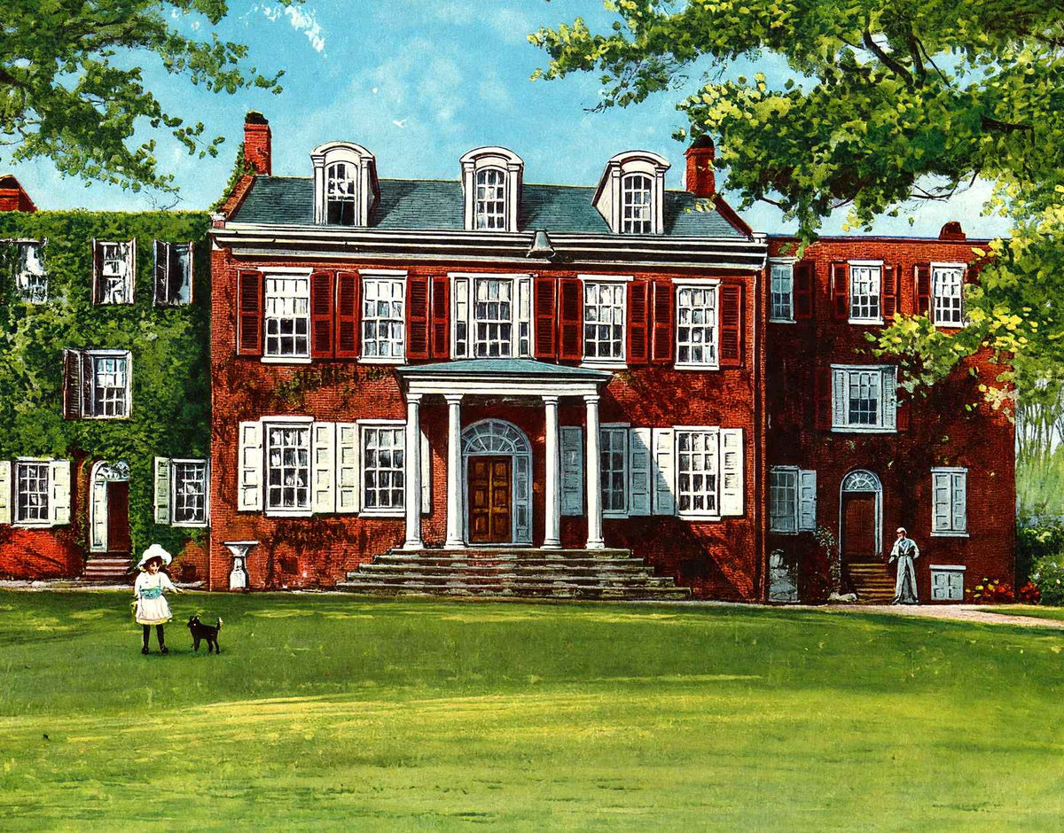 Wheatland, Lancaster PA vintage print