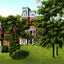 Pardee Hall, Lafayette College, Easton 1908 vintage print