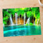 Multiple Waterfalls Cascading Photo Print Wall Decor