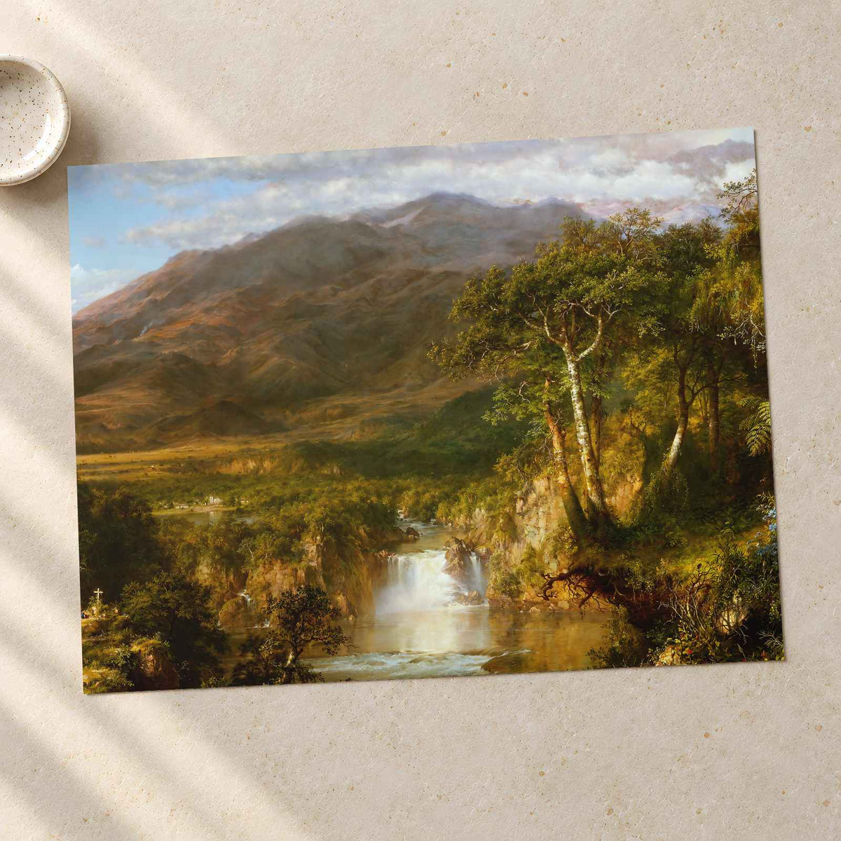 Heart of the Andes fine art print by Frederic Edwin Church (1859)