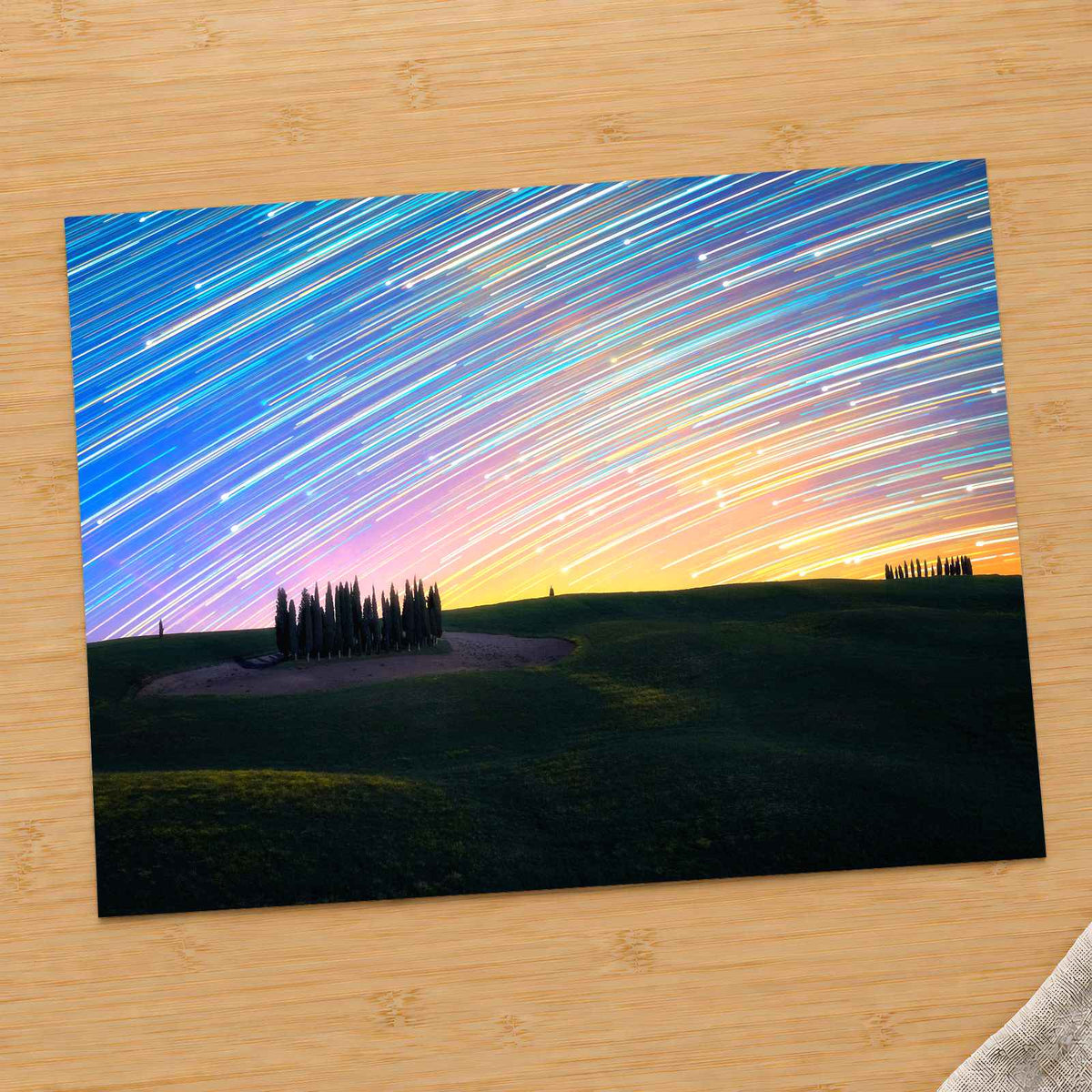 Pienza, Val d'Orcia, Tuscany Stars by Riccardo Cervia Photo Print Wall Decor
