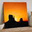 Monument Valley Silhouette at Sunset by Joshua Earle Photo Print Wall Decor
