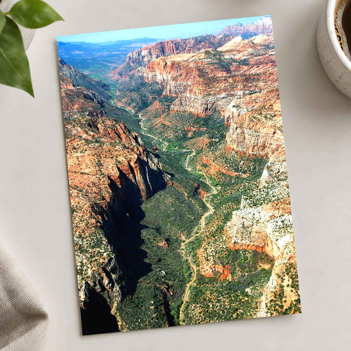 Zion National Park in Utah Photo Print Wall Decor