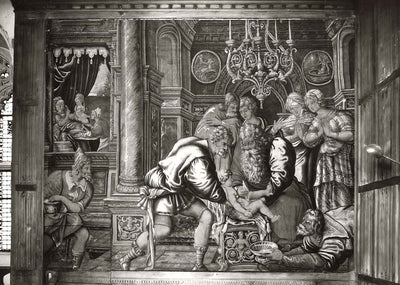 Circumcision of Isaac, Jerusalem Chamber 1935 vintage photo print