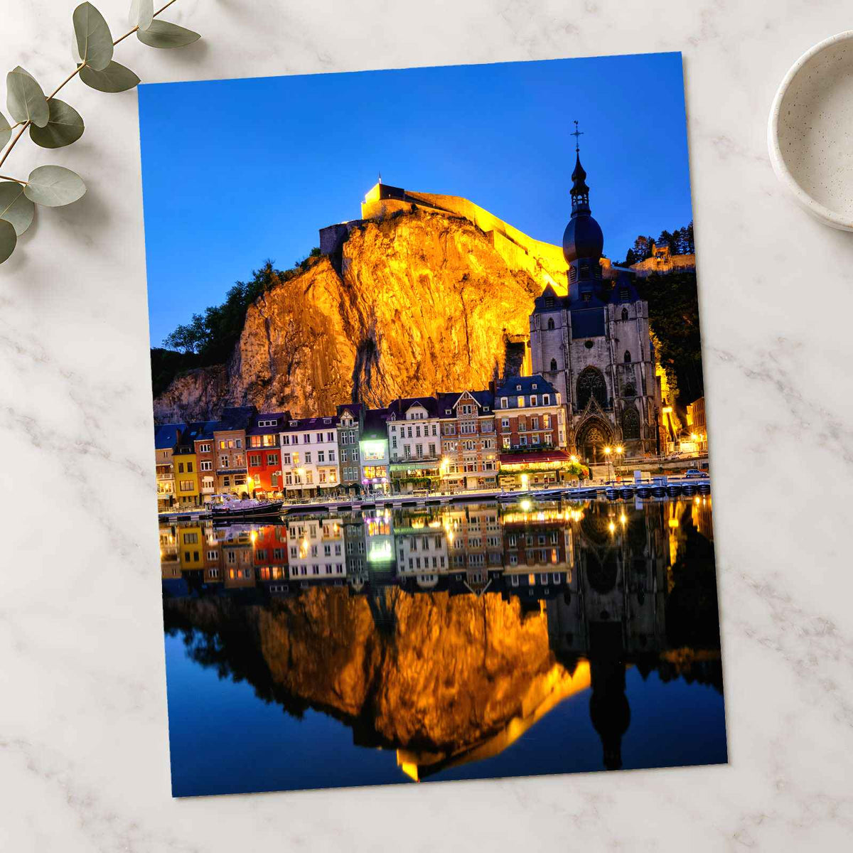 Collegiate Church of Our Lady, Cliffside City Photo Print Wall Decor