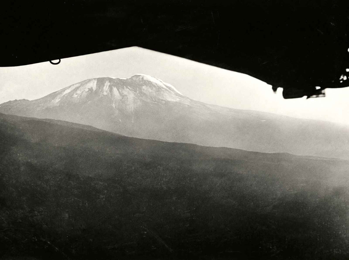 Mount Kilimanjaro, Tanganyika in 1937 photo print