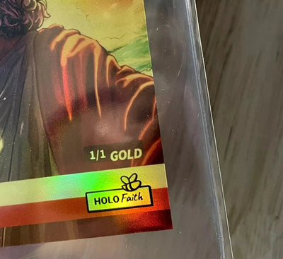 1/1 Moses Parting Red Sea ONE & ONLY Holo Gold Art Card # MSPR-1 2024 GleeBeeCo