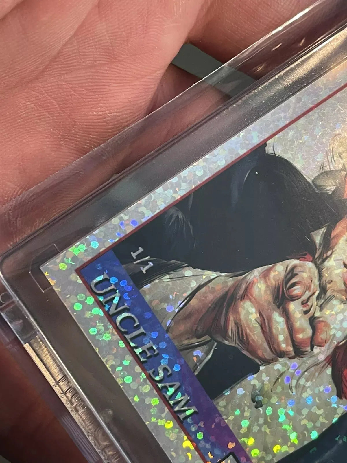 1/1 Uncle Sam "I Want You" Holo Sparkle Card, 2024 GleeBeeCo, Only One Made (!)