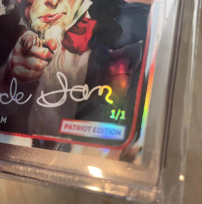 Best UNCLE SAM Card *Ever* Printed and There's Only One - 1/1 GleeBeeCo Holo Sig