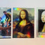 10 Famous Paintings Holographic Trading Cards (Mona Lisa, Starry Night, etc.)