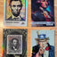 American Statesmen Holographic 12 Card Lot, GleeBeeCo; Washington, Lincoln, More