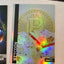 5 Bitcoin Holographic Trading Cards Lot (GleeBeeCo) - Awesome