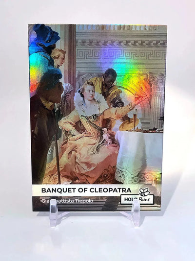 BANQUET OF CLEOPATRA Card - 2023 GleeBeeCo Holo Paint #TG89 (Tiepolo Painting)