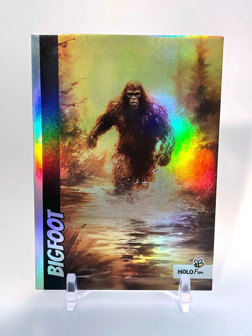 Beautiful BIGFOOT Card from GleeBeeCo (2023) - Holographic (Sasquatch) #BGAP (!)