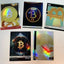 5 Bitcoin Holographic Trading Cards Lot (GleeBeeCo) - Awesome